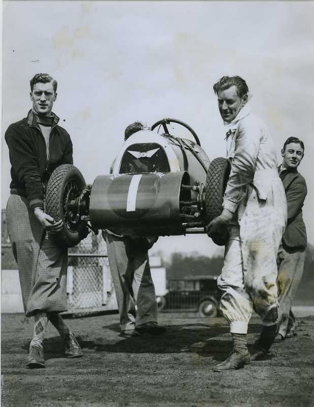 Midget Speedway Car Crystal Palace 1935 Race Photo  