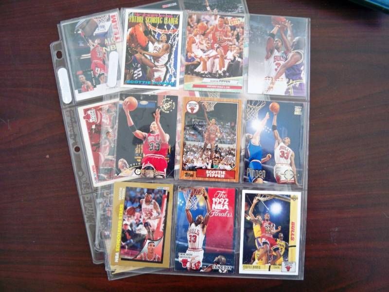 LOT OF 16 ASSORTED SCOTTIE PIPPEN CARDS.  
