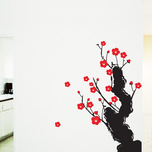 Japanese Apricot BIG Tree WALL STICKER Removable Decal  