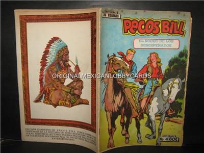 PECOS BILL # 4 EDITORMEX MEXICAN COMIC 1953  