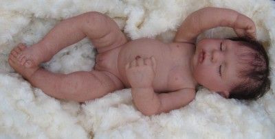Reborn Realistic Lifelike Sleeping Baby Girl Anatomically Correct Full 