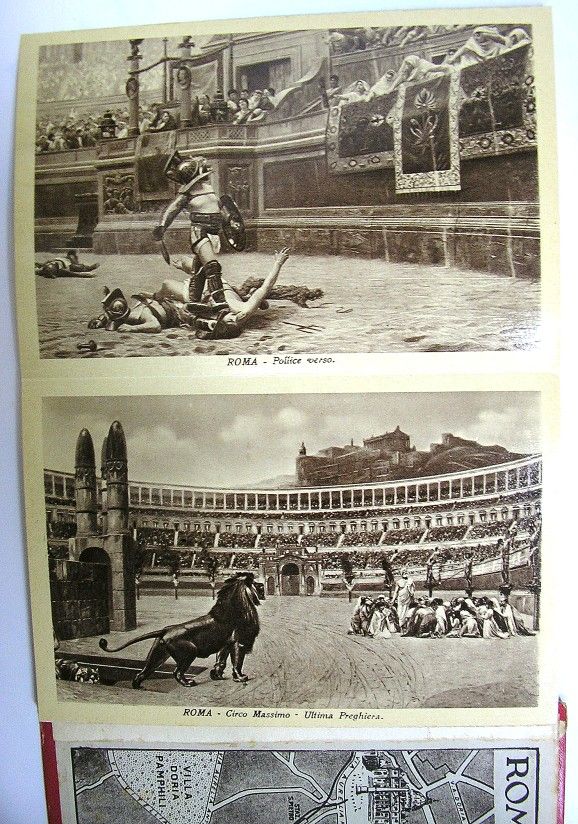 RICORDO ROMA VENEZIA FIRENZA MILANO c1930 5 PHOTO BOOKS  