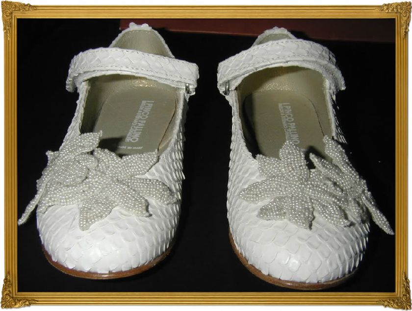 NWT*I PINCO PALLINO*SPECIAL OCCASION*WEDDING*FLOWER GIRL SHOES*32*UK 1 