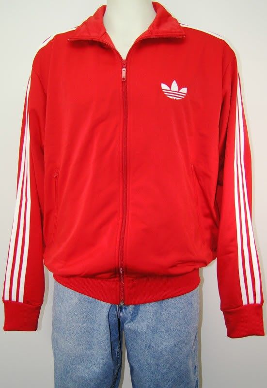 Adidas Originals ADI FIREBIRD Track Jacket Red XL Extra Large New 
