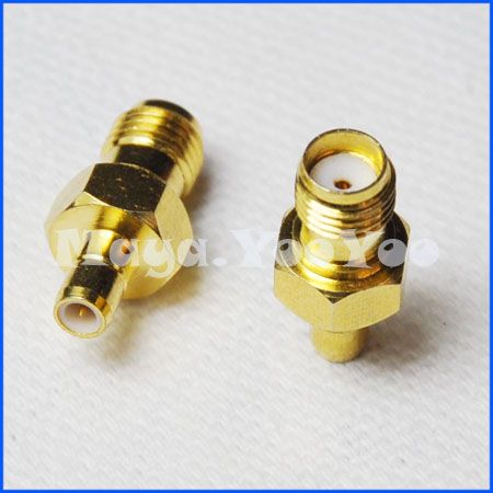 SMA female jack to SMB male plug RF Connector Adapter  