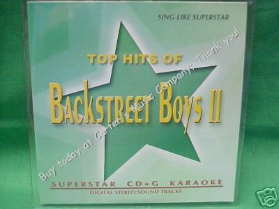 Backstreet Boys #2~Superstar Karaoke~936~~The One~~CD+G  