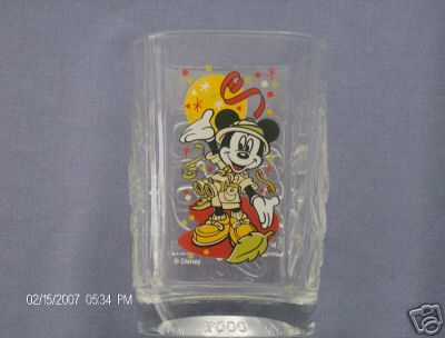 Walt Disney World Collectible Glass from McDonalds  