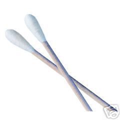 200 STERILE COTTON TIPPED APPLICATOR SWABS 6  