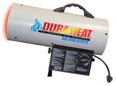 Dura Heat Portable 60,000 BTU LP Gas Forced Air Heater  