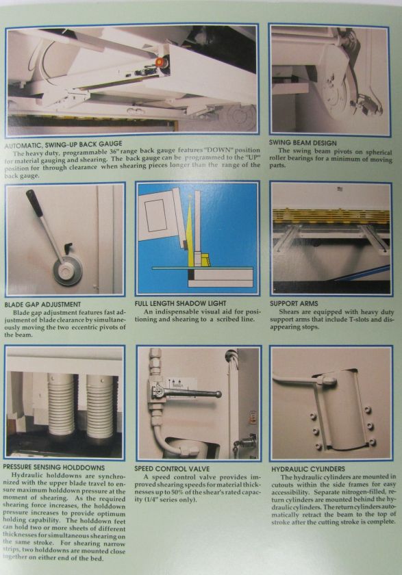 144 WYSONG CNC Hydraulic Power Squaring Shear, Click to view 