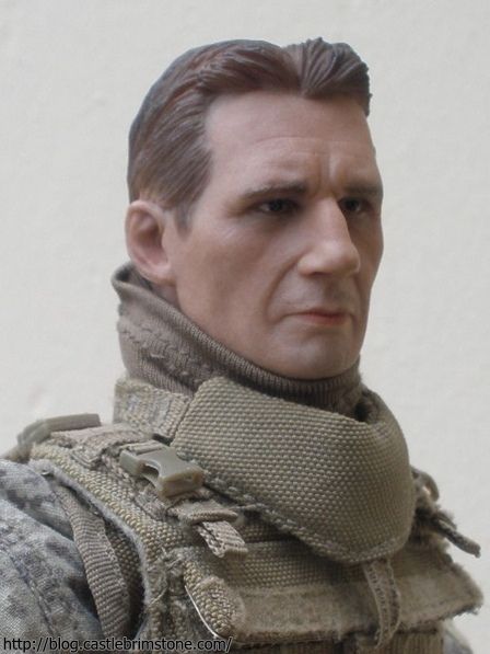   Neeson 1/6 Figure Head Sculpt @@@ Hot Toys Batman Begins TDK  